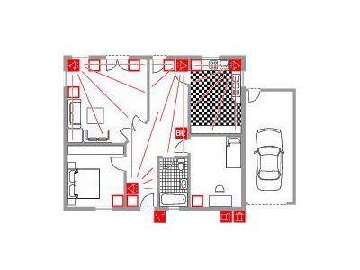 Alarmanlage Einfamilienhaus